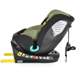 Автокресло 0-36кг Isofix Moni Serengeti Sky Green, поворотное 360 купить в Кишиневе. Фото 7