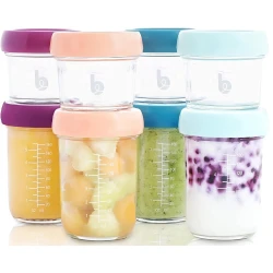 Set 8 boluri gradate din sticlă Babymoov, 120 ml / 240 ml cumpăra în Chișinau. Foto 1