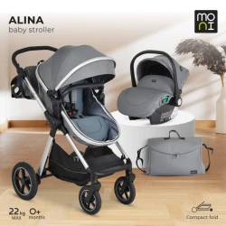 Carucior 3 in 1 transformabil Moni Alina Seed Pearl cumpăra în Chișinau. Foto 14