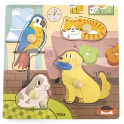 Puzzle Viga Animale domestice cumpăra în Chișinau. Foto 1