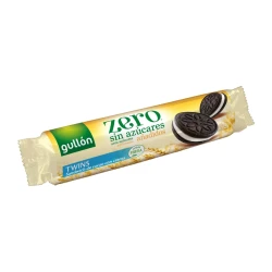 Biscuiti Gullon Twins Sandwich cu cacao si crema fara zahar (12 luni+), 147 g cumpăra în Chișinau. Foto 1
