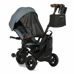 Трёхколёсный велосипед QPlay Nova Deluxe Grey купить в Кишиневе. Фото 2