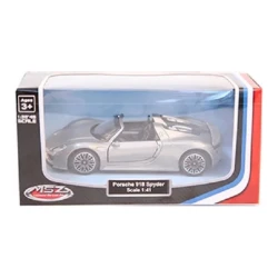 Машинка металлическая модель MSZ Porsche 918 Spyder, масштаб 1:41 купить в Кишиневе. Фото 1