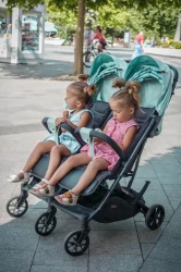 Carucior de plimbare pentru gemeni Carrello Presto Duo Steam Beige cumpăra în Chișinau. Foto 8