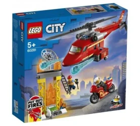 Конструктор Lego City "Спасательный пожарный вертолёт" (212 дет.) купить в Кишиневе. Фото 1