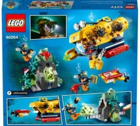Конструктор Lego City "Океан: исследовательская подводная лодка" (286 дет.) купить в Кишиневе. Фото 2