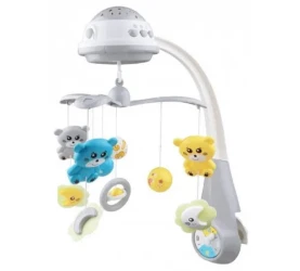 Карусель для кроватки Baby Mix с проектором Серая купить в Кишиневе. Фото 1