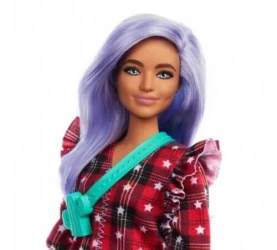 Păpușă Barbie „Fashionista” într-o rochie în carouri cumpăra în Chișinau. Foto 5