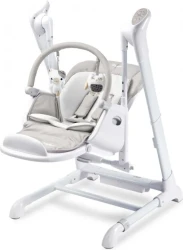 Стульчик для кормления 2 в 1 Caretero Indigo Light Grey купить в Кишиневе. Фото 2