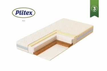 Saltea pentru copii Plitex Eco Lat 1250х650х120mm cumpăra în Chișinau. Foto 7