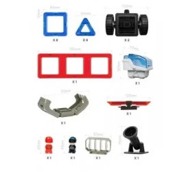 Constructor magnetic Magformers cumpăra în Chișinau. Foto 10