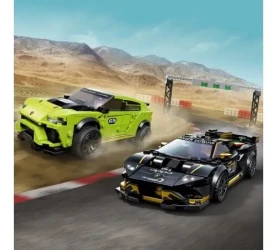Конструктор Lego Speed Champions "Lamborghini Urus ST-X & Lamborghini Huracán Super Trofeo EVO" (663 дет.) купить в Кишиневе. Фото 10