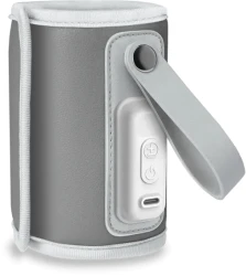 Подогреватель портативный бутылочек Lionelo Thermup Go Grey Silver купить в Кишиневе. Фото 1