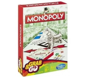 Настольная игра Hasbro Monopoly Grab&Go купить в Кишиневе. Фото 1