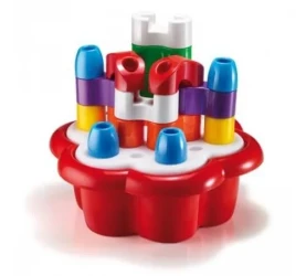 Set construcție Quercetti Fanta Color Daisy Basket, 20 elemente cumpăra în Chișinau. Foto 2