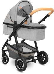 Carucior 3 in 1 Lionelo Amber Grey Stone cumpăra în Chișinau. Foto 3