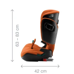 Детское автокресло 15-36 кг  i-Size Isofix Britax-Römer Kidfix Cosmos Black купить в Кишиневе. Фото 9