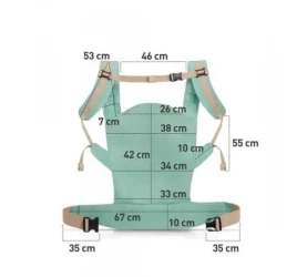 Кенгуру KinderKraft Milo Mint купить в Кишиневе. Фото 4