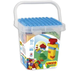 Конструкторы Androni Giocattoli UnicoPlus, 50  элементов купить в Кишиневе. Фото 1