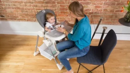 Scaun de masa Lionelo Linn Plus Beige cumpăra în Chișinau. Foto 9