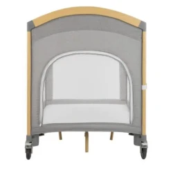 Манеж-кровать 2 в 1 KikkaBoo Tender Light Grey купить в Кишиневе. Фото 9
