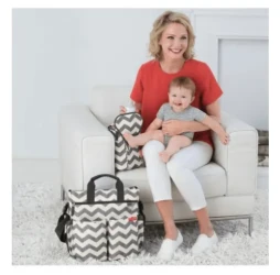 Geanta pentru parinti Skip Hop Duo Signature Chevron cumpăra în Chișinau. Foto 5