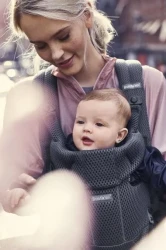 Marsupiu anatomic BabyBjorn Move Anthracite, 3D Mesh cumpăra în Chișinau. Foto 2