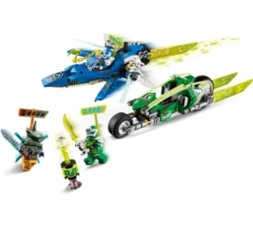 Конструктор Lego Ninjago "Скоростные машины Джея и Ллойда" (322 дет.) купить в Кишиневе. Фото 5