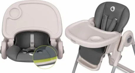 Стульчик для кормления Lionelo Zanna Grey Stone купить в Кишиневе. Фото 10