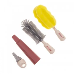 Набор щеточек для мытья бутылочек Akuku купить в Кишиневе. Фото 2