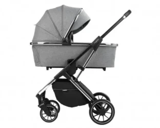 Коляска 3 в 1 KikkaBoo Angele Chrome Grey купить в Кишиневе. Фото 2