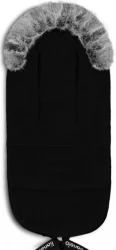 Зимний чехол для коляски Lionelo Frode Black Carbon, 90x45 см купить в Кишиневе. Фото 4