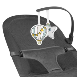 Шезлонг-качалка Lionelo June Air Grey Graphite купить в Кишиневе. Фото 4