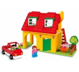 Конструкторы Androni Giocattoli UnicoPlus Домик, 60 элементов купить в Кишиневе. Фото 2