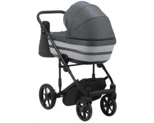 Коляска 2 в 1 Adamex Rimini Tip Grey-Black купить в Кишиневе. Фото 2