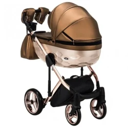 Carucior 2 in 1 Adamex Chantal Star Gold cumpăra în Chișinau. Foto 2