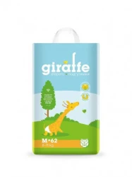 Scutece 6-11 kg Lovular Giraffe M, 62 buc cumpăra în Chișinau. Foto 1
