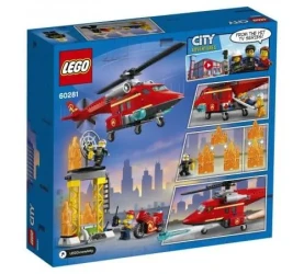 Конструктор Lego City "Спасательный пожарный вертолёт" (212 дет.) купить в Кишиневе. Фото 2