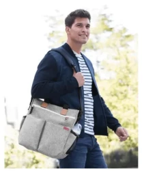 Сумка для родителей Skip Hop Duo Signature Grey Melange купить в Кишиневе. Фото 5