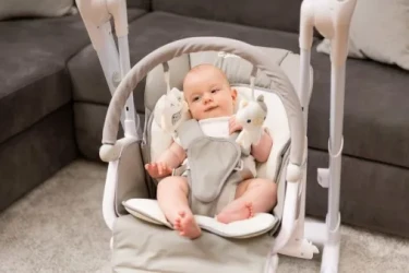 Стульчик для кормления 2 в 1 Caretero Indigo Light Grey купить в Кишиневе. Фото 16