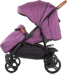 Cărucior pentru gemeni Chipolino Passo Doble Lilac Platinum cumpăra în Chișinau. Foto 5