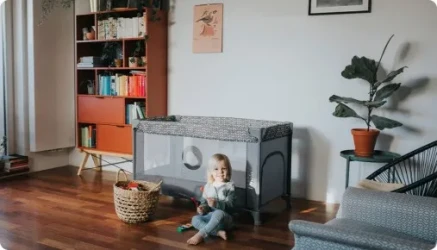 Манеж-кровать Lionelo Stefi Pink Ombre купить в Кишиневе. Фото 6