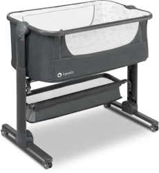 Pătuc Co-sleeper 3 in 1 Lionelo Timon Graphite cumpăra în Chișinau. Foto 1