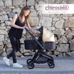 Коляска 3 в 1 Chipolino Emotion Gold купить в Кишиневе. Фото 21