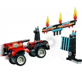 Set construcție Lego Technic Spectacol de cascadorii pe camioane și motocicleter, 610 elemente cumpăra în Chișinau. Foto 4