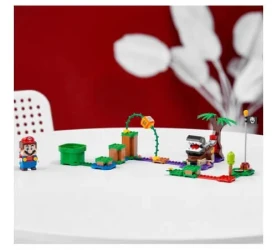 Конструктор Lego Super Mario "Дополнительный набор Кусалкин на цепи-встреча в джунглях" (160 дет.) купить в Кишиневе. Фото 4