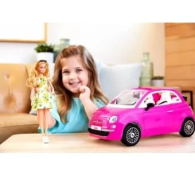 Набор с куклой Barbie "Фиат" розовый купить в Кишиневе. Фото 6
