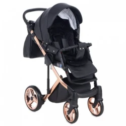 Carucior 2 in 1 Adamex Chantal Star Pink-Black cumpăra în Chișinau. Foto 6