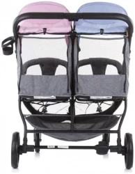 Cărucior pentru gemeni Chipolino 2 Classy Blue Pink cumpăra în Chișinau. Foto 4