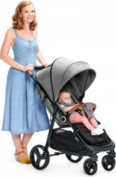 Carucior de plimbare Kinderkraft Grande Black cumpăra în Chișinau. Foto 13